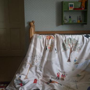 childrens duvet cover cot sheet cotton kids bed