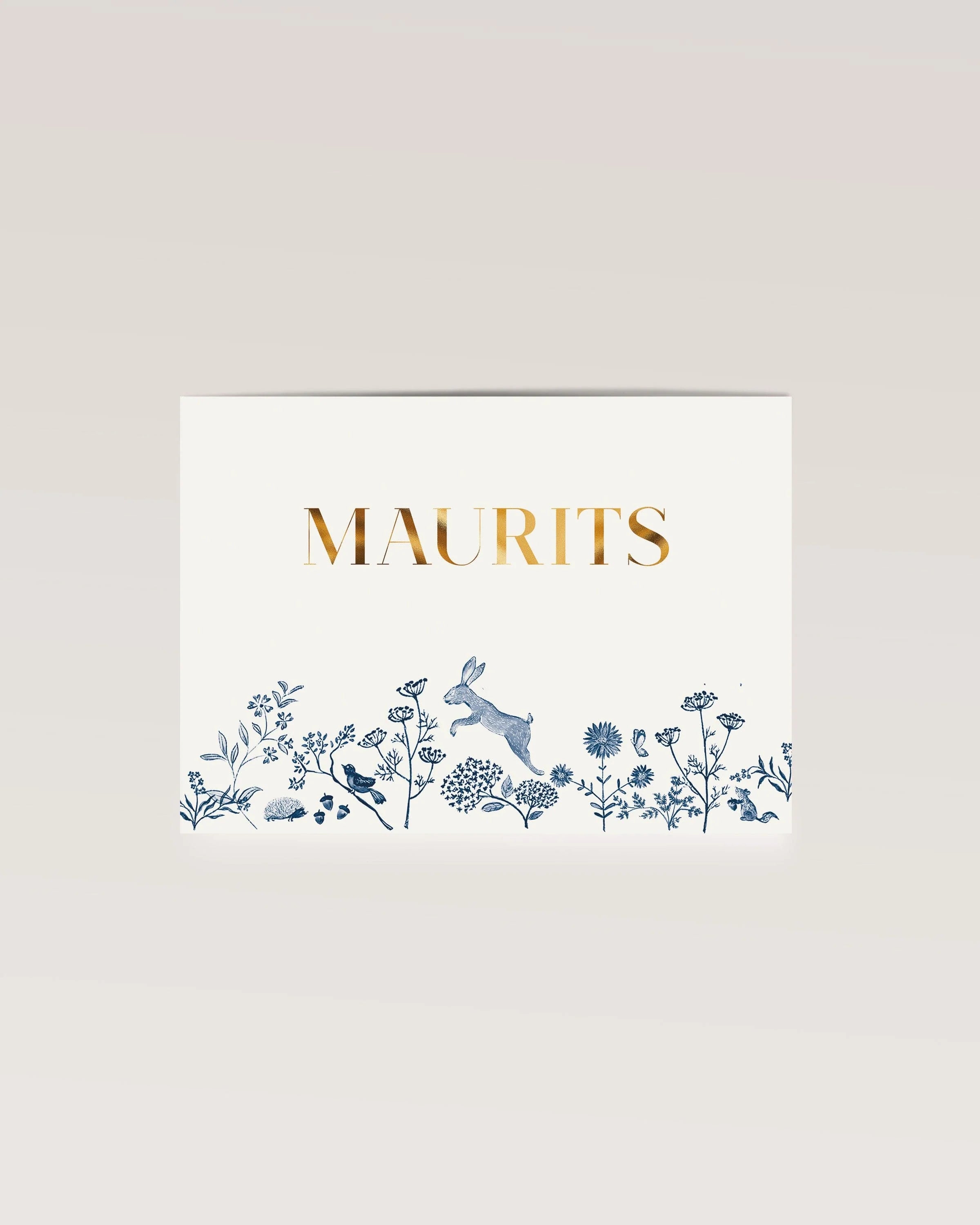 Sample Forest Animals Card