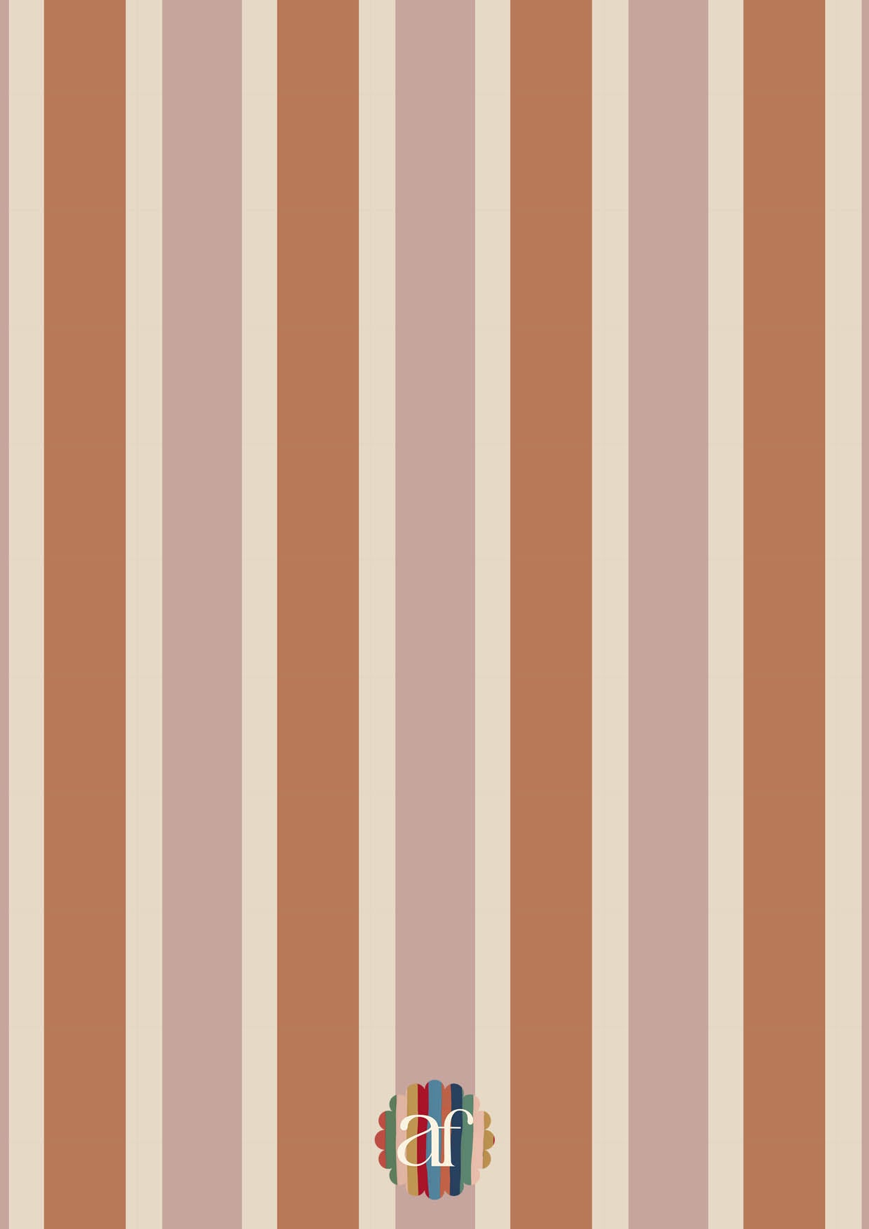 Candy Stripes Wallpaper