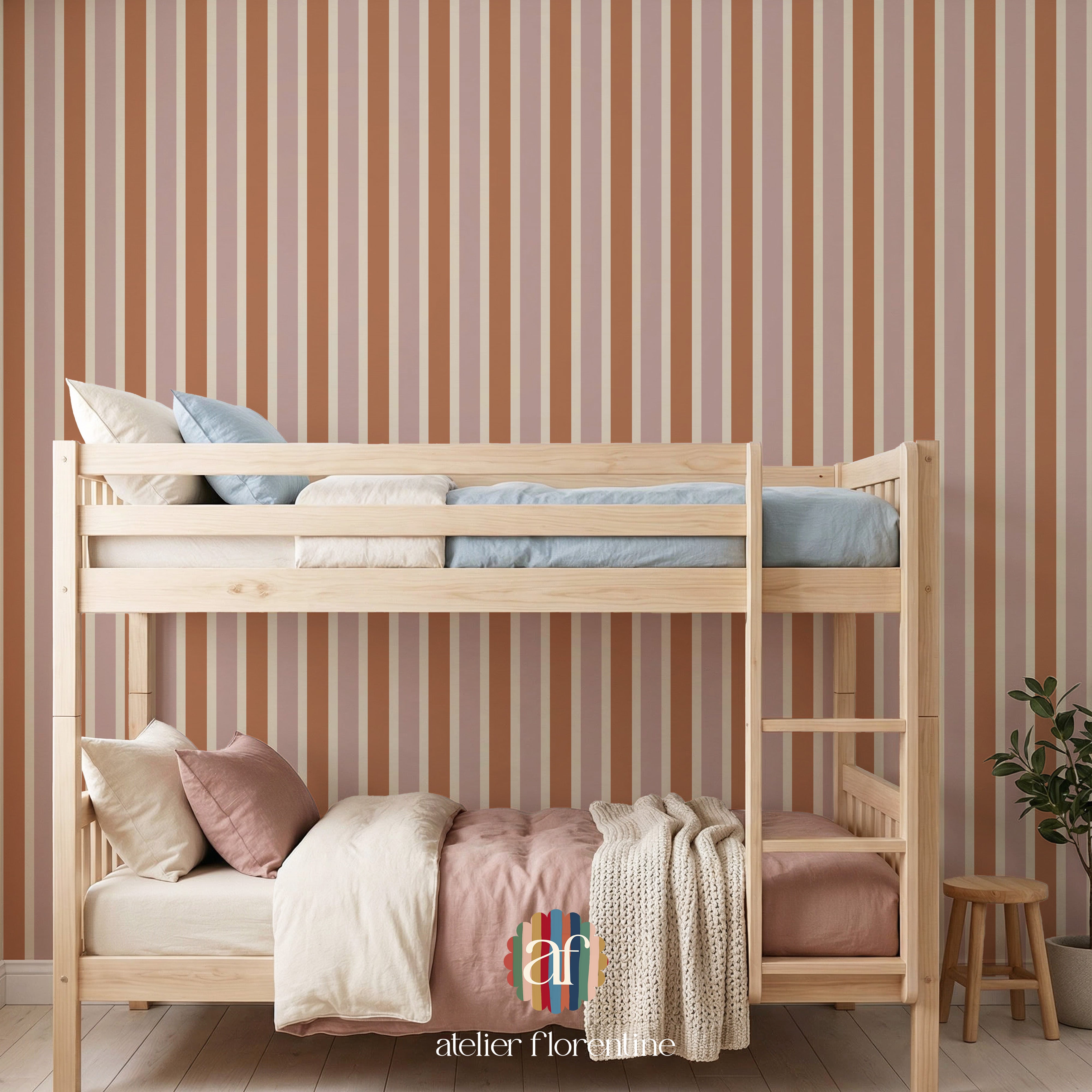 Candy Stripes Wallpaper