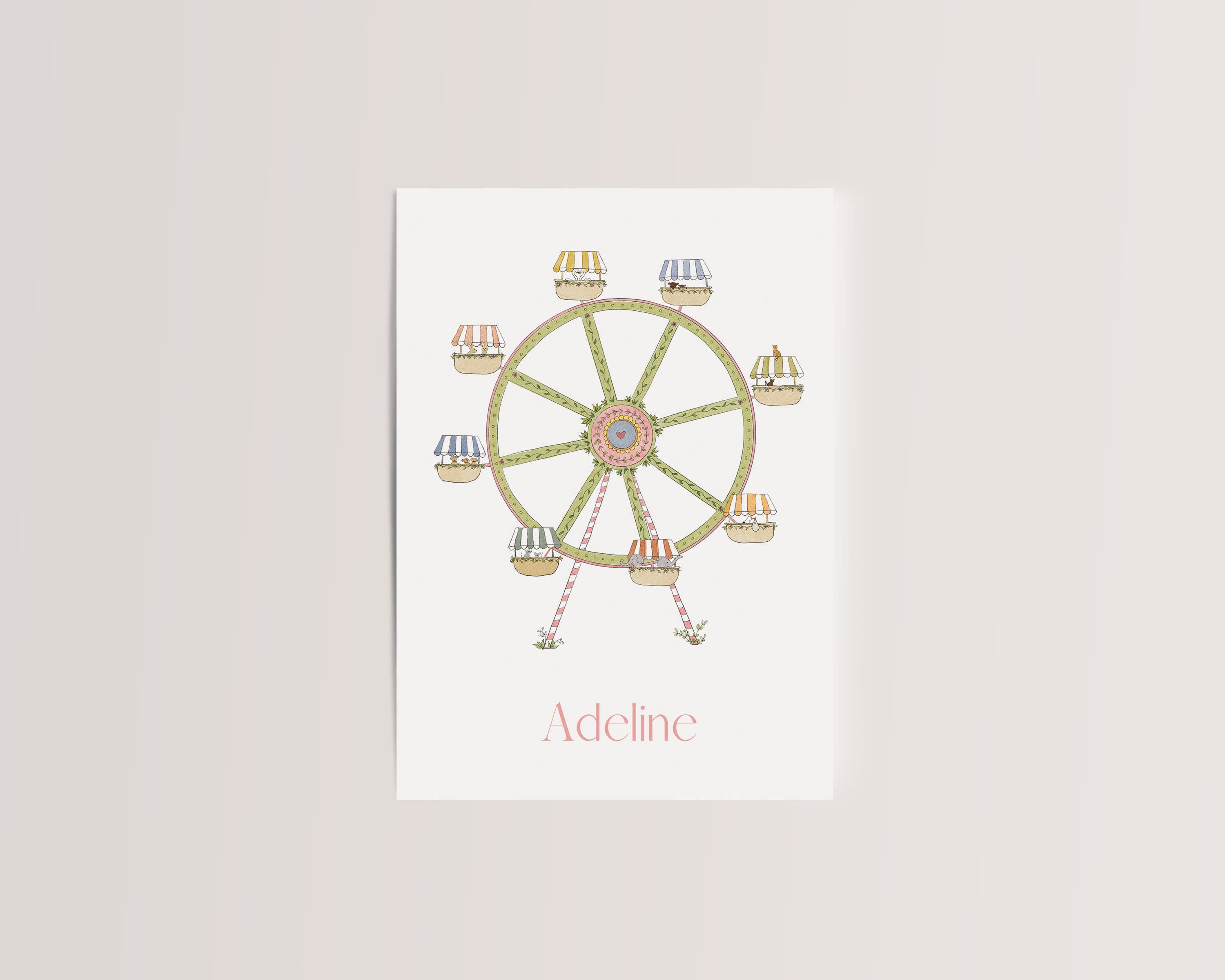 ferris wheel card