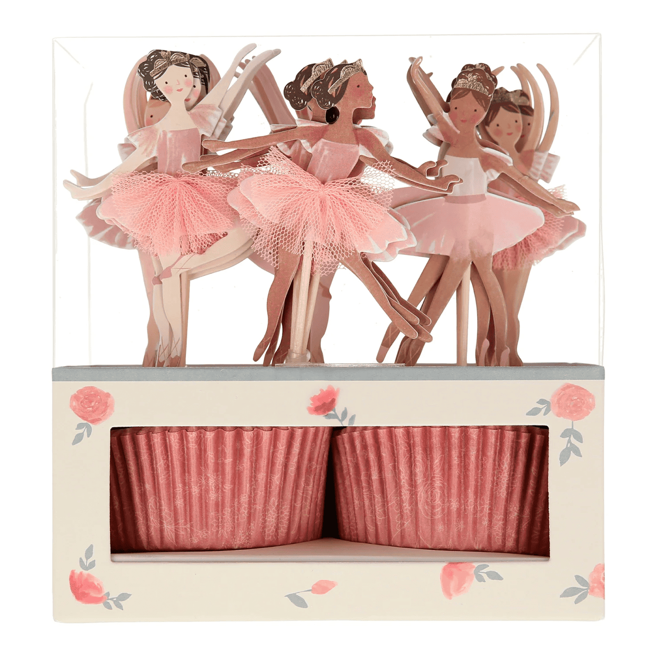 Ballerina cupcake kit