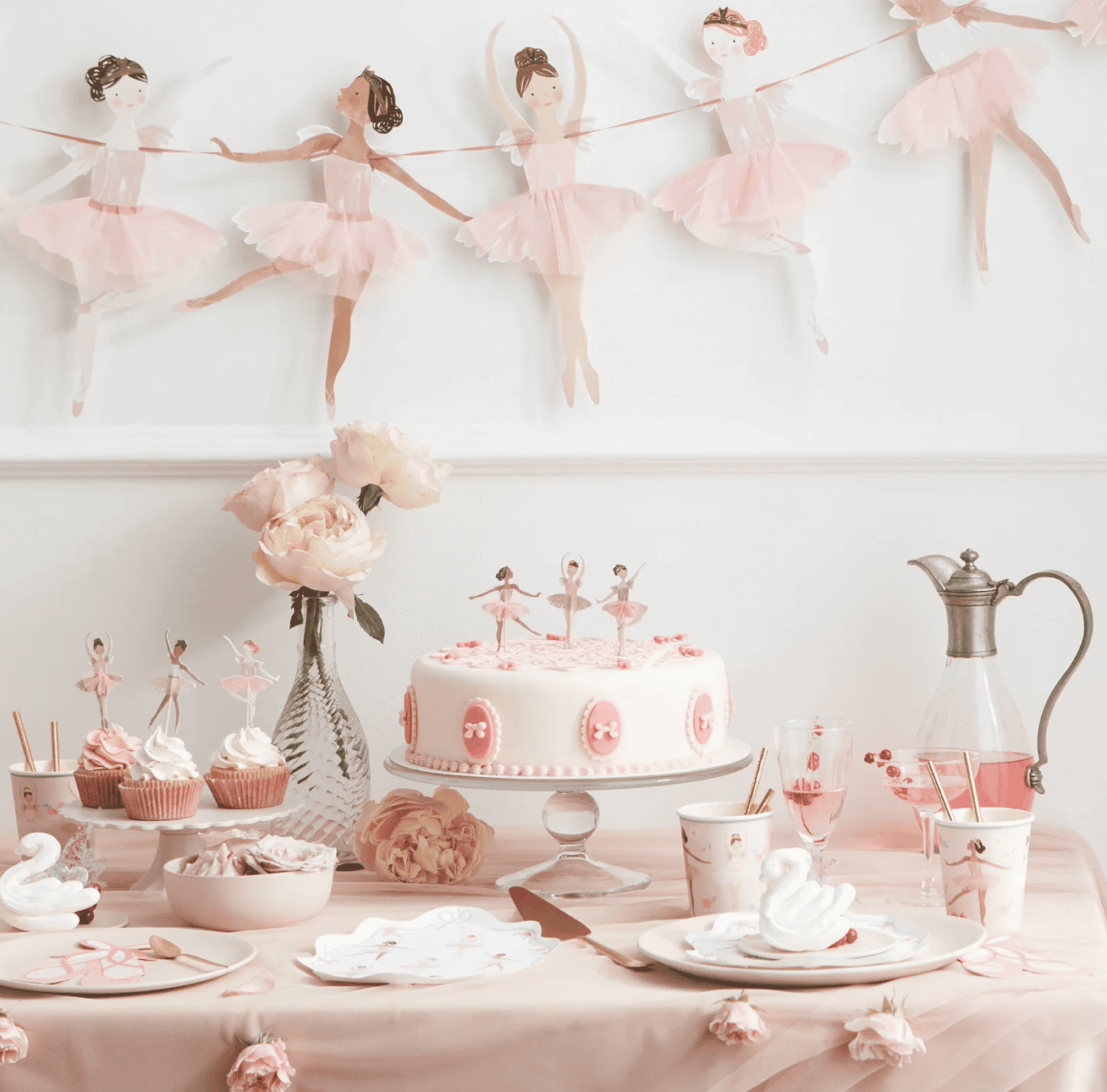 Ballerina cupcake kit