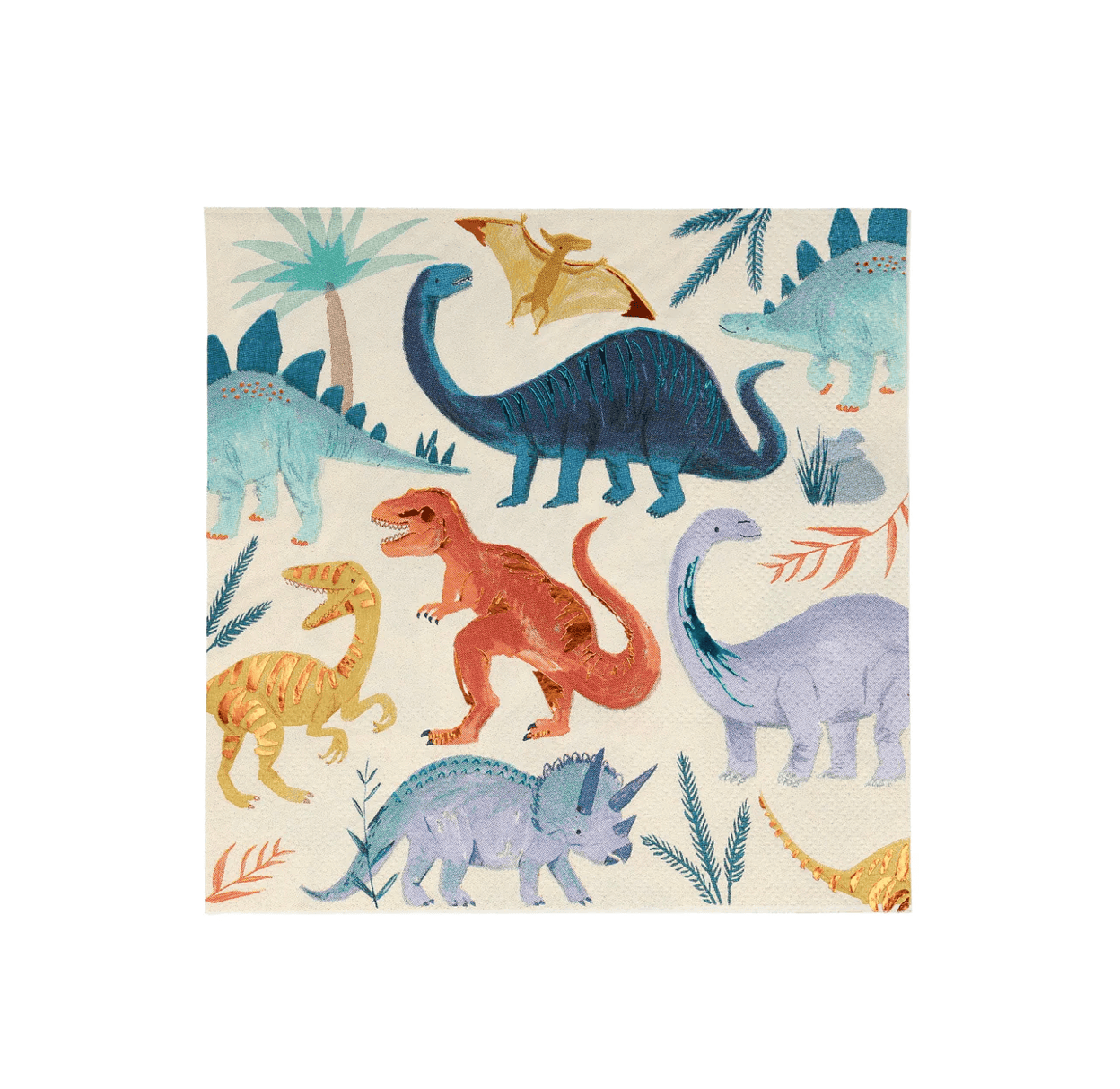 Dinosaurus napkins
