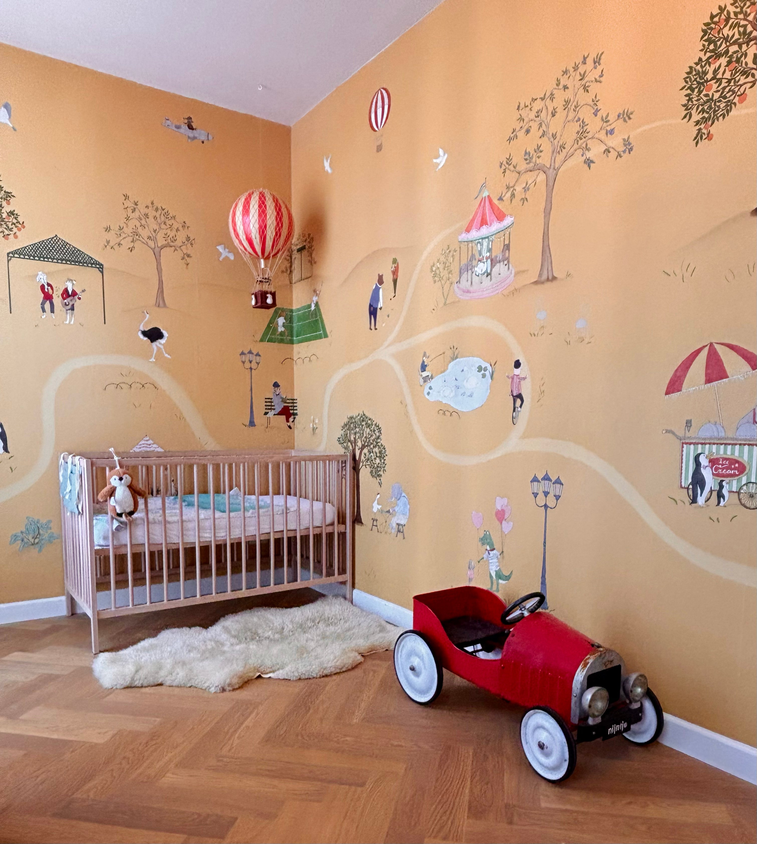 children's wallpaper, animal park, prospect park wallpapers for kids 