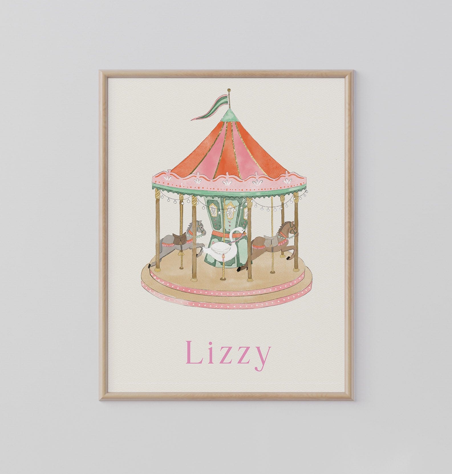 Customizable poster Merry-Go-Round 