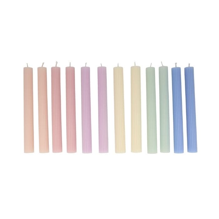 pastel candles