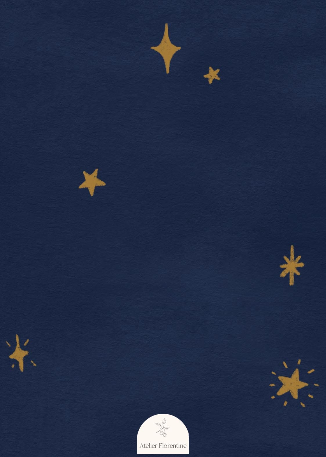children's wallpaper stars, midnight sky, nursery decor