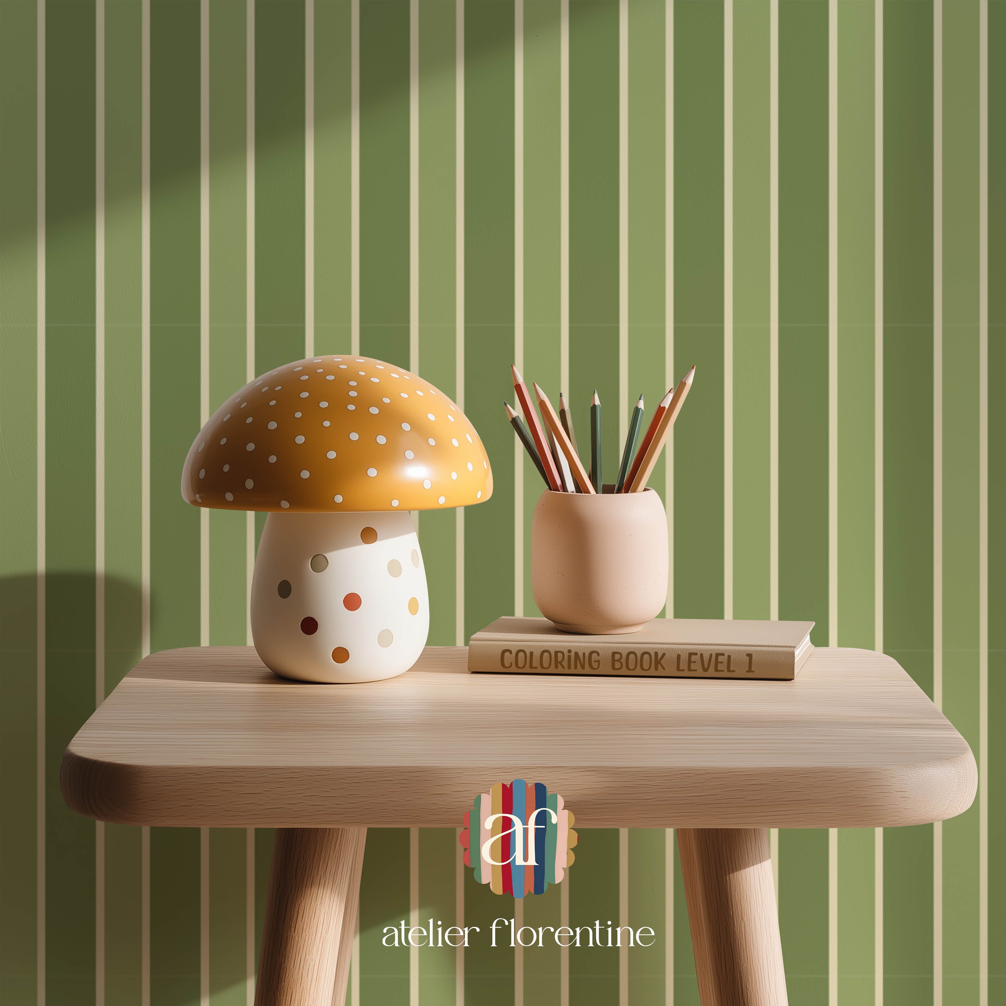 Wimbledon Stripes Wallpaper