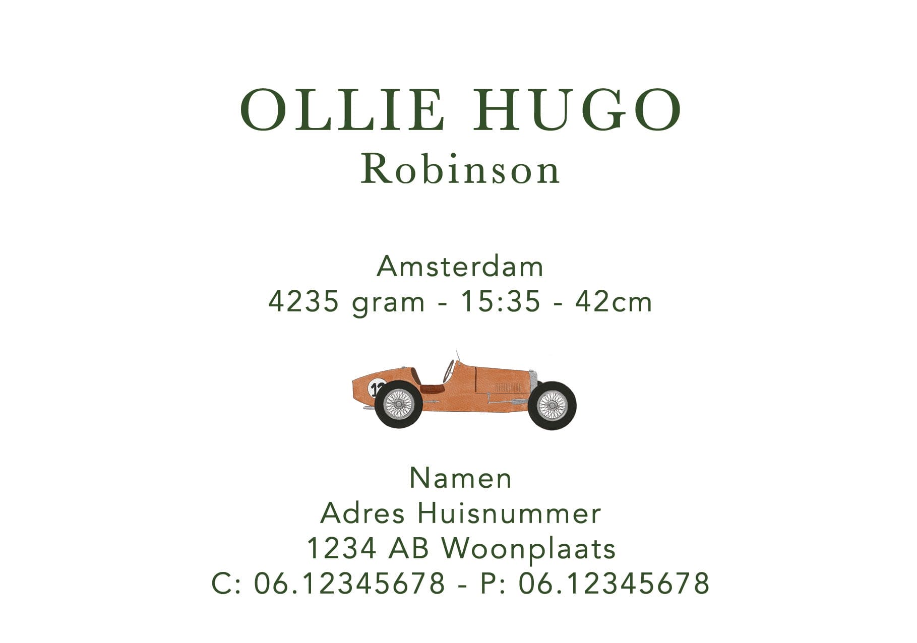 Beautiful folded cards